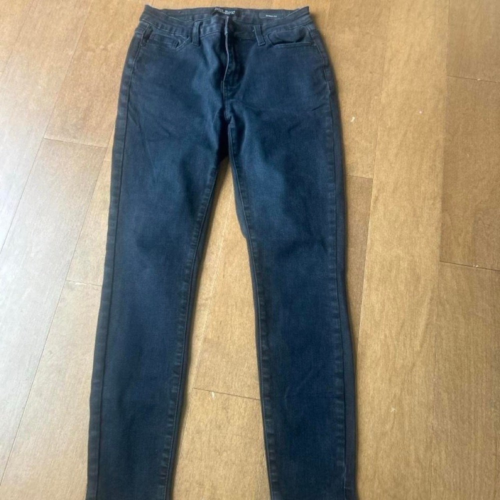 Black Denim Judy Blue Skinny Jeans 7/28